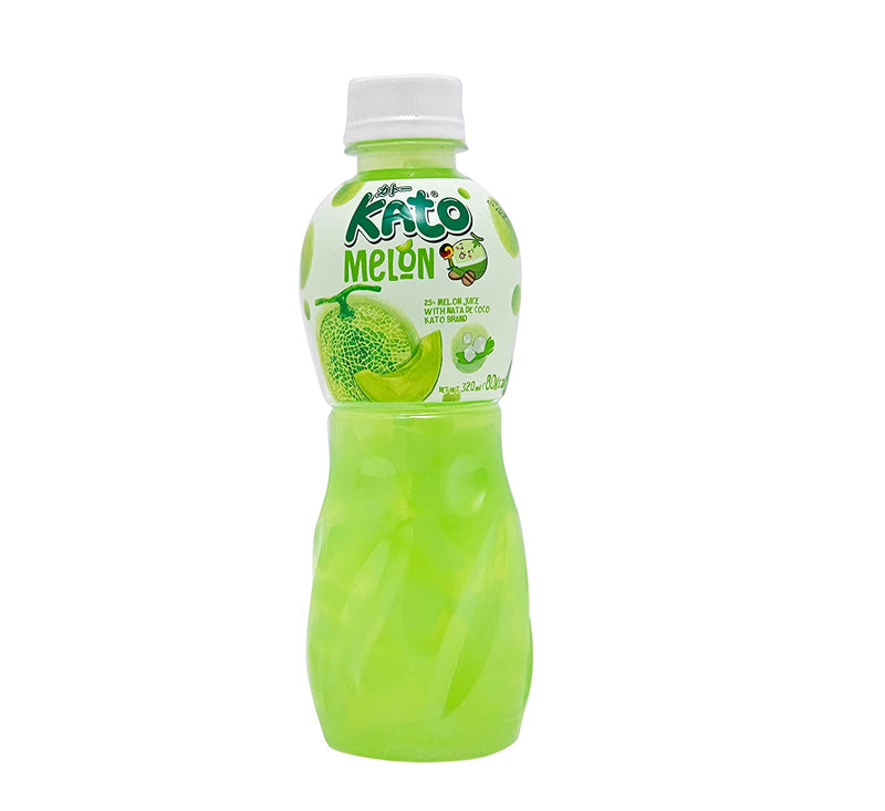 Kato Melon Juice With Nata De Coco 320ml - PET Bottle
