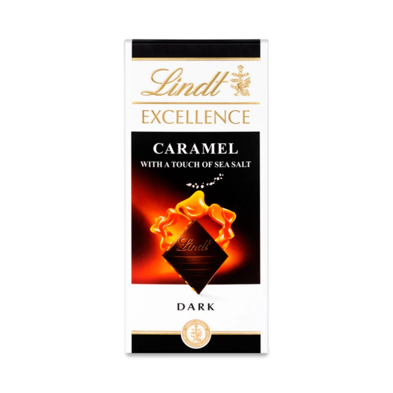 Lindt Excellence Dark Chocolate Caramel 100g Mrp 400