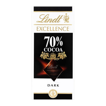 Lindt Excellence Intese Dark 70% Cocoa 100g Mrp 400