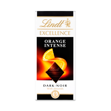 Lindt Excellence Orange Intense Dark Chocolate 100g