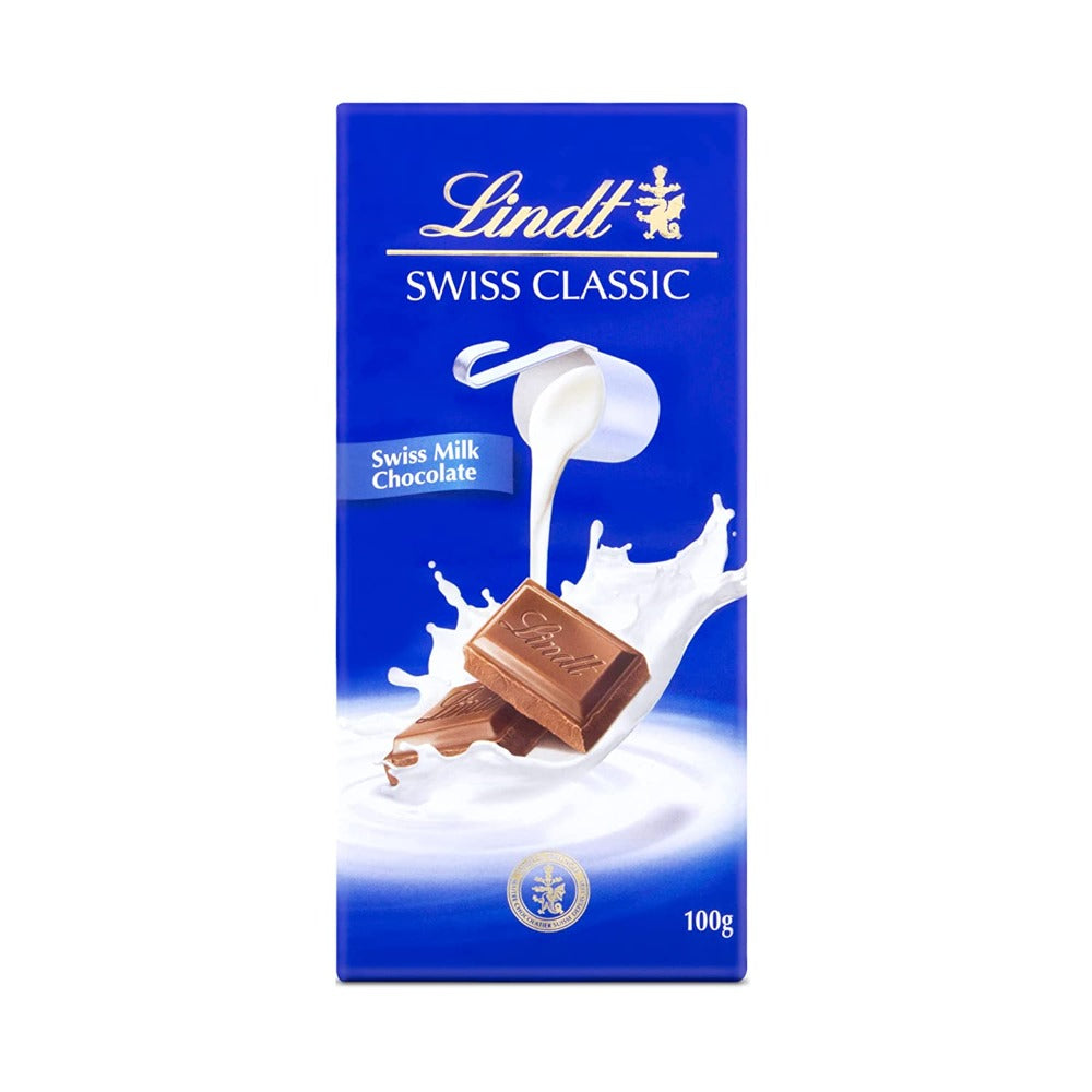 Lindt Swiss Classic Milk Chocolate 100g