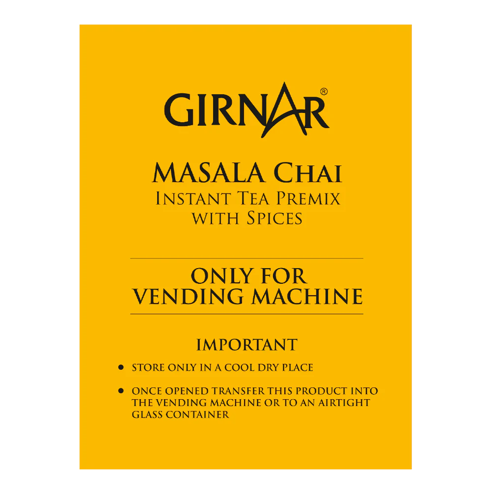 Girnar Instant Tea Premix Masala Chai 1 Kg Vending Machine - Pouch