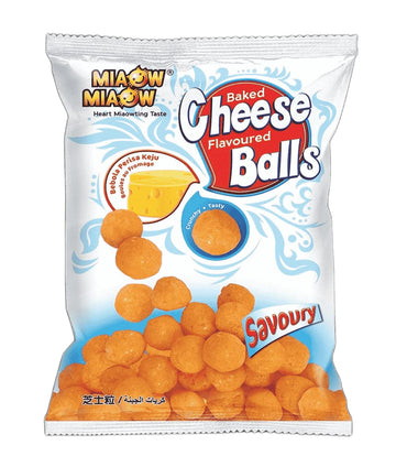 Miaow Miaow Flavoured Baked Cheese Balls 60g