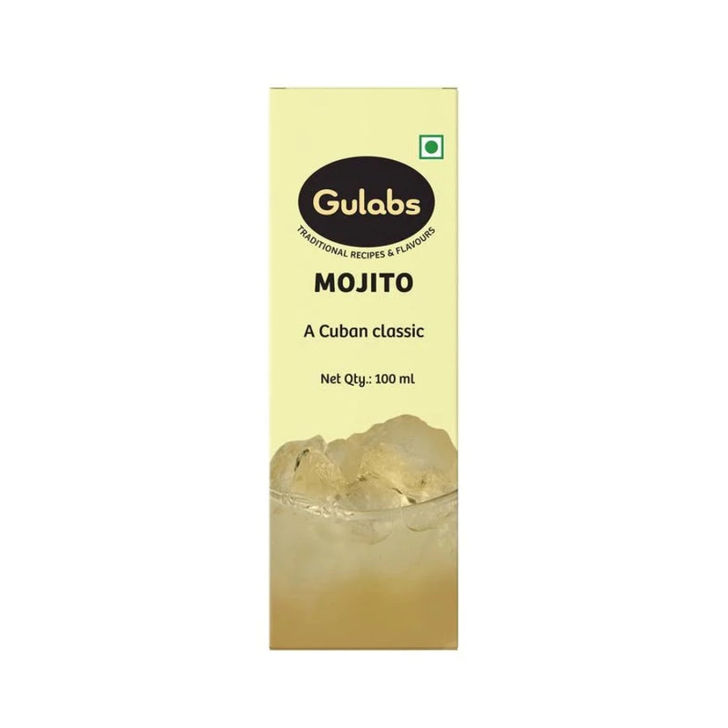 Gulabs Mojito Sharbat (Syrup) 100ml - Glass Bottle