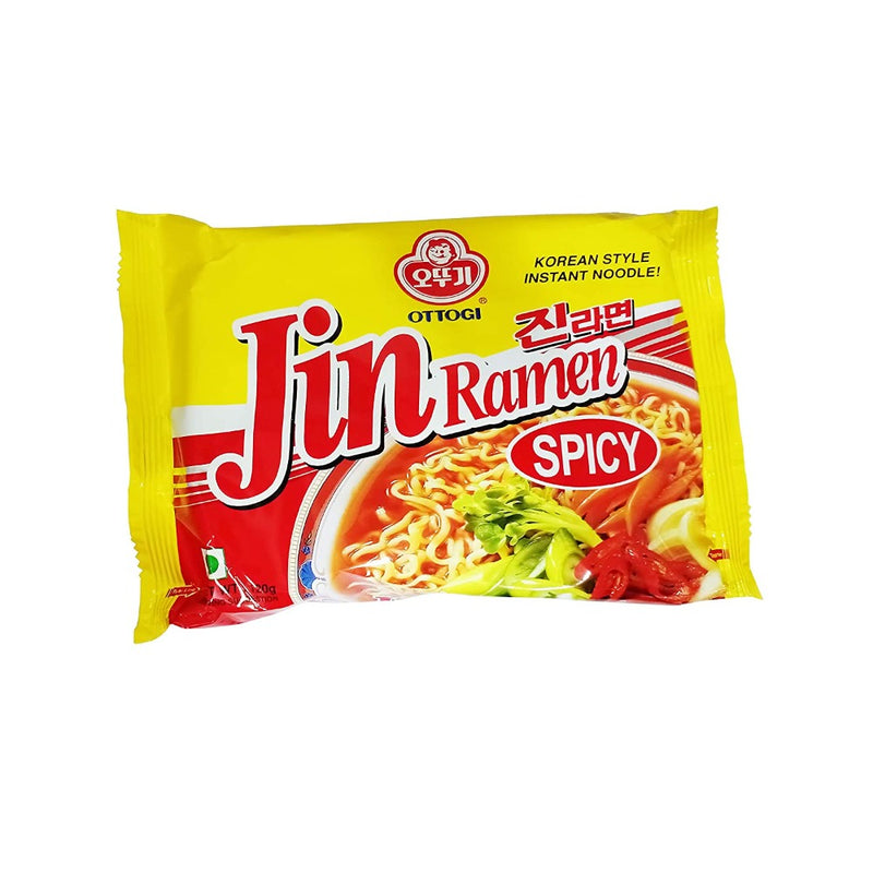 Ottogi Jin Ramen Spicy Noodle 120g