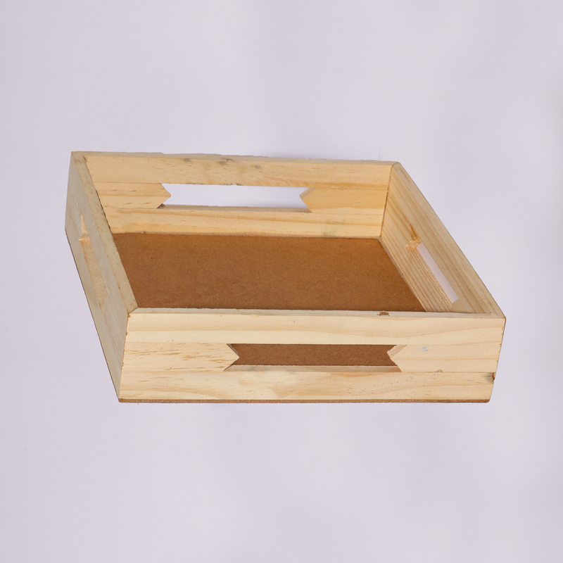 Square MDF Wooden Tray