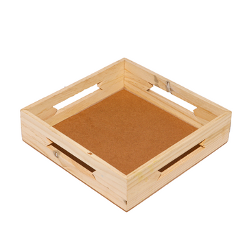 Rustic Wooden Serving Tray