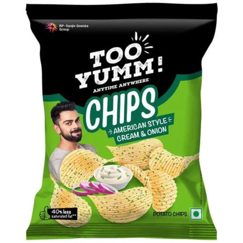 Too Yumm Chips American Style Cream & onion 70g