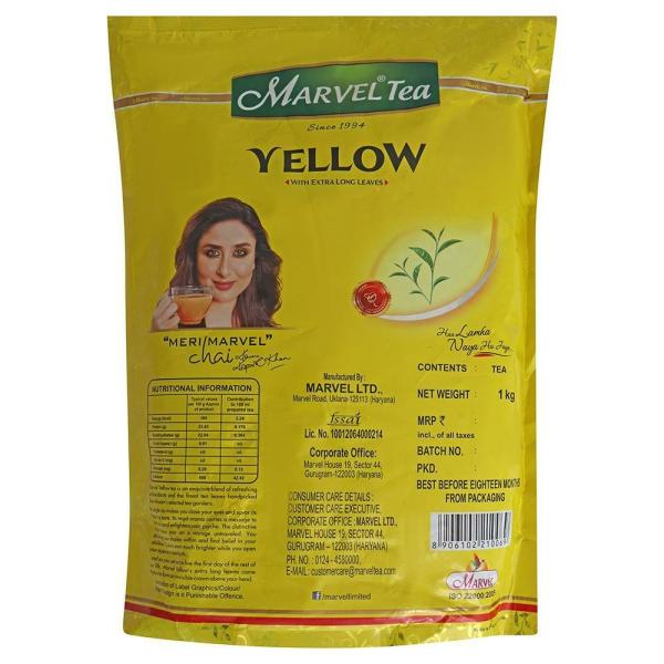 Marvel Tea Yellow 1kg - Packet