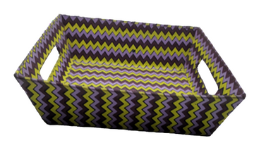 Zigzag Delight Serving Tray
